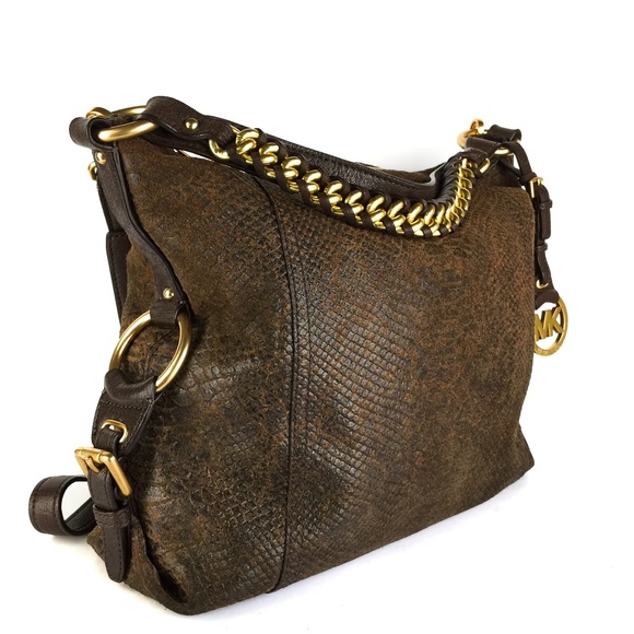 Michael Kors Python Brown Deals, SAVE 52%.